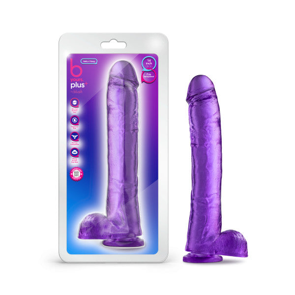 B Yours Plus Hefty N Hung Purple Default Title