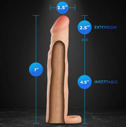 Performance Plus 2.5in Silicone Penis Xtender Beige Default Title