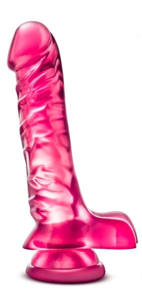 B Yours Basic 8" Magnum Dong Beige Pink