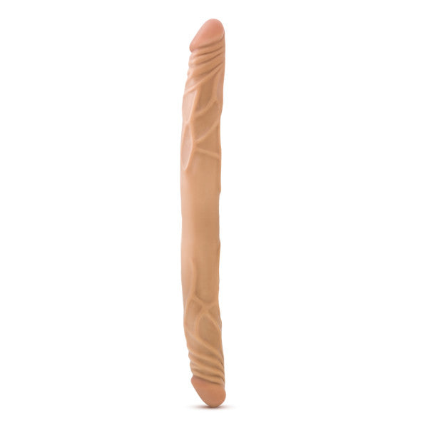 B Yours Double Dildo Latin Tan 14"