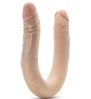 Dr Skin Plus - 16.5 Posable Double Dong - Beige " Default Title