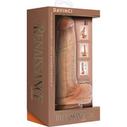Renaissance Davinci 8 In Sliding Foreskin Dildo Tan Default Title
