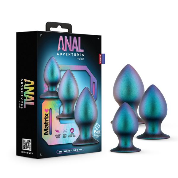 Anal Adventures Matrix Meta Verse Plug Kit Dark Milennia Default Title