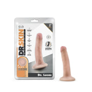 Dr Skin Dr Lucas 5 In Dong W/ Suction Cup Vanilla Default Title