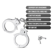 Temptasia Beginner Cuffs Silver Default Title