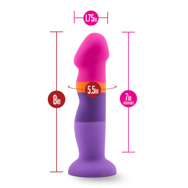 Avant D3 Summer Fling Multi Color Dildo