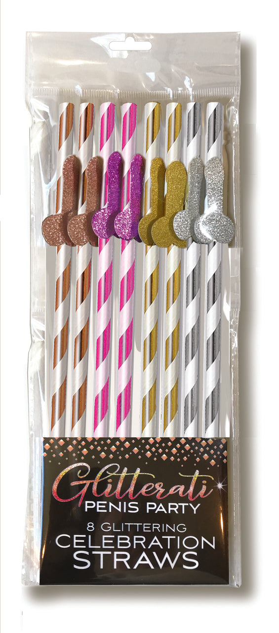 Glitterati Straws Tall Default Title