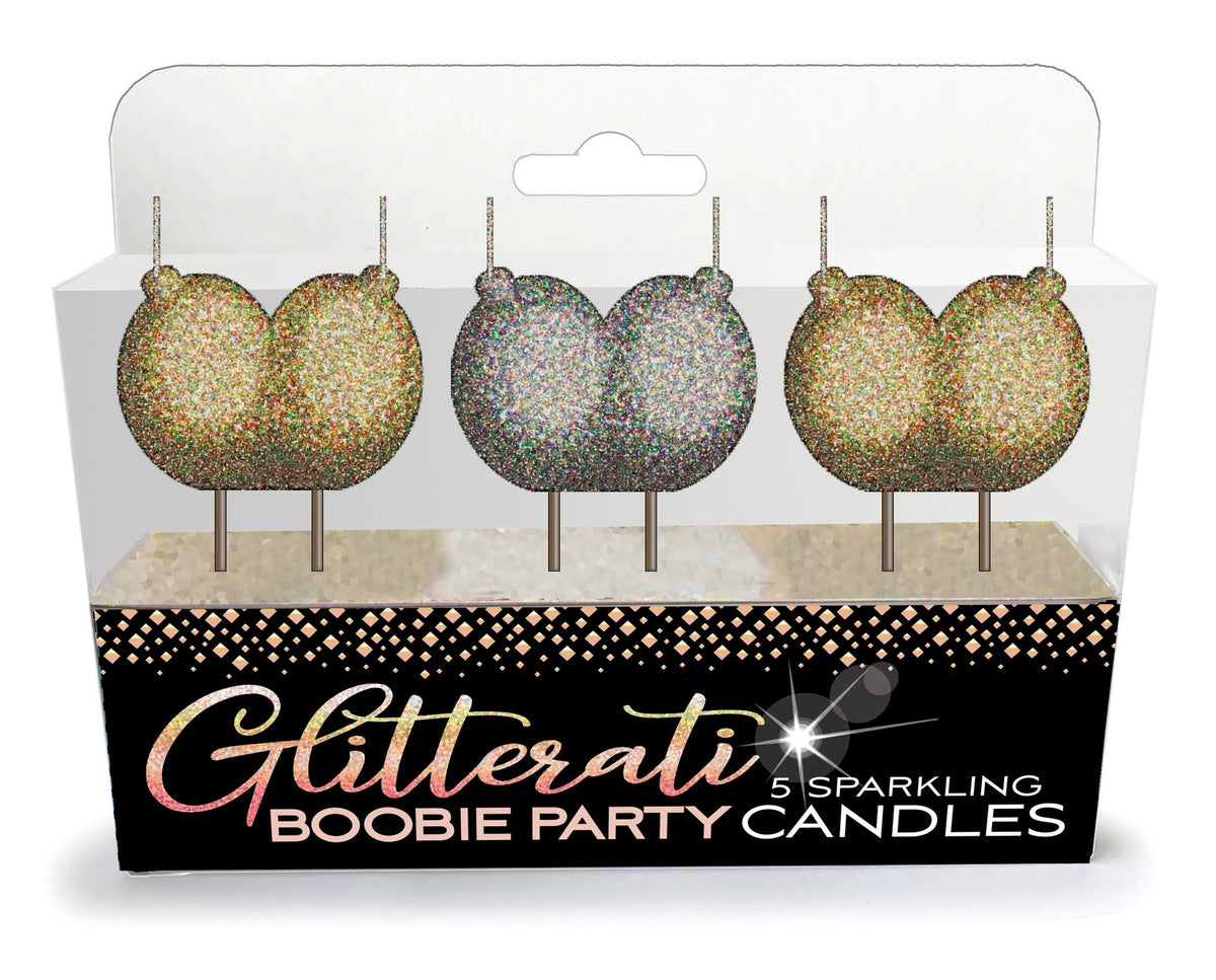 Glitterati Boobie Candle Set Default Title