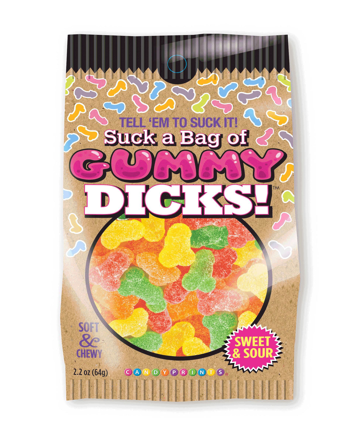 Suck A Bag Of Gummy Dicks 4 Oz Default Title