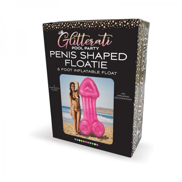 Glitterati Penis Pool Float 6ft Default Title