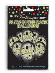 Happy F'ing Birthday Glow Balloons Default Title
