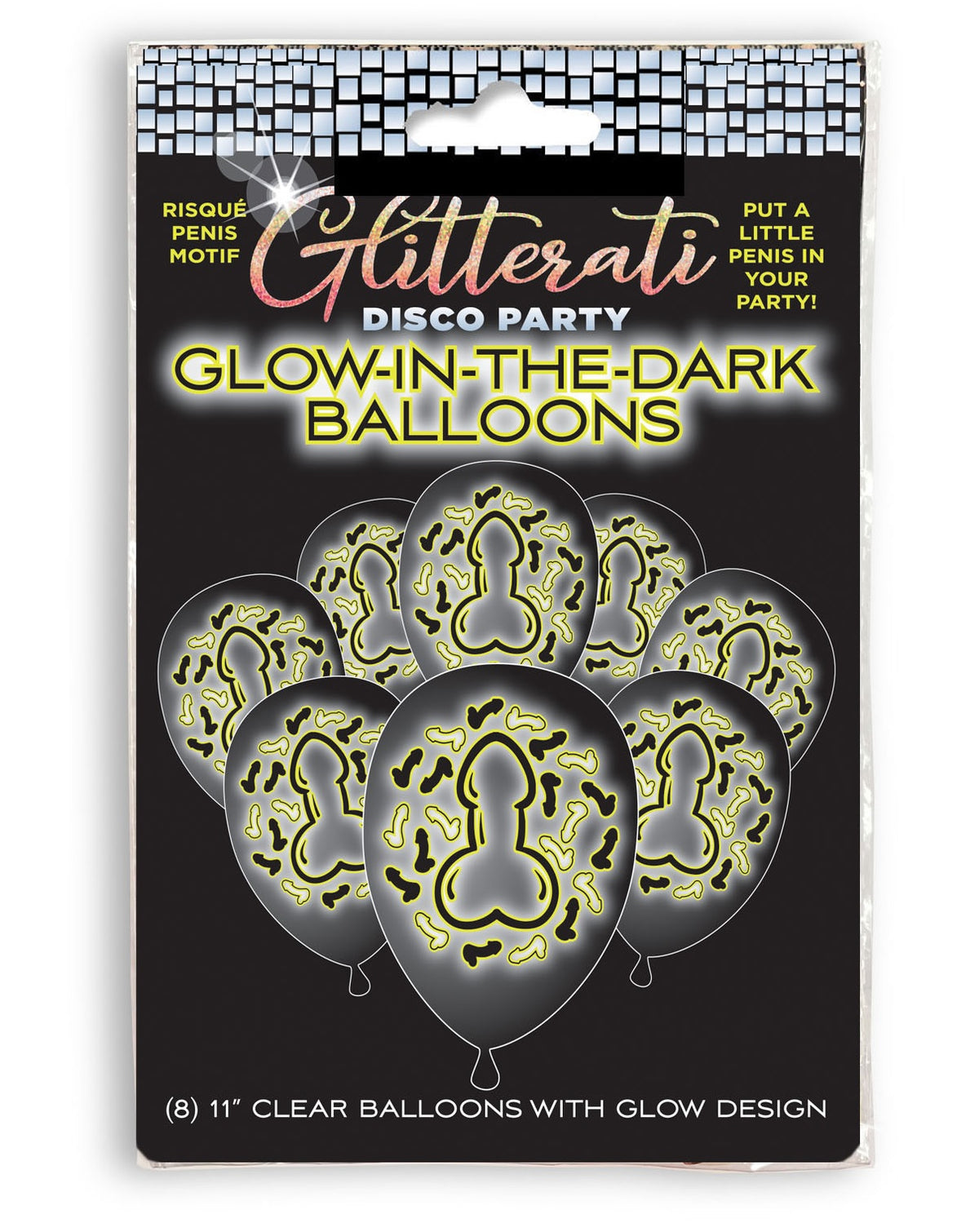 Glitterati Disco Glow Balloons Default Title