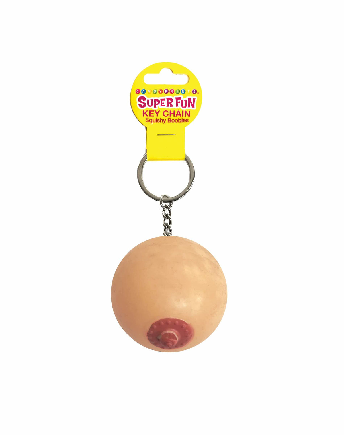 Super Fun Key Chain One Squishy Boob Default Title