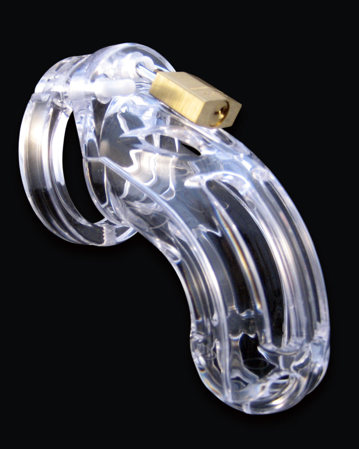 The Curve Kit 3.75in Clear Cock Cage Default Title