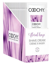 Coochy Shave Cream Floral Haze Foil 15 Ml 24pc Display Default Title