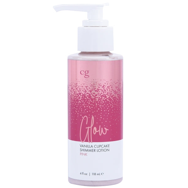 Glow Vanilla Cupcake Shimmer Lotion 4 Fl Oz Pink