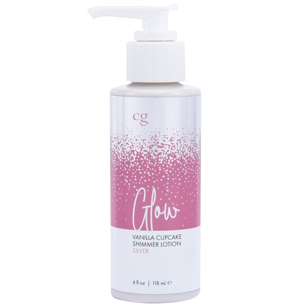 Glow Vanilla Cupcake Shimmer Lotion 4 Fl Oz Silver