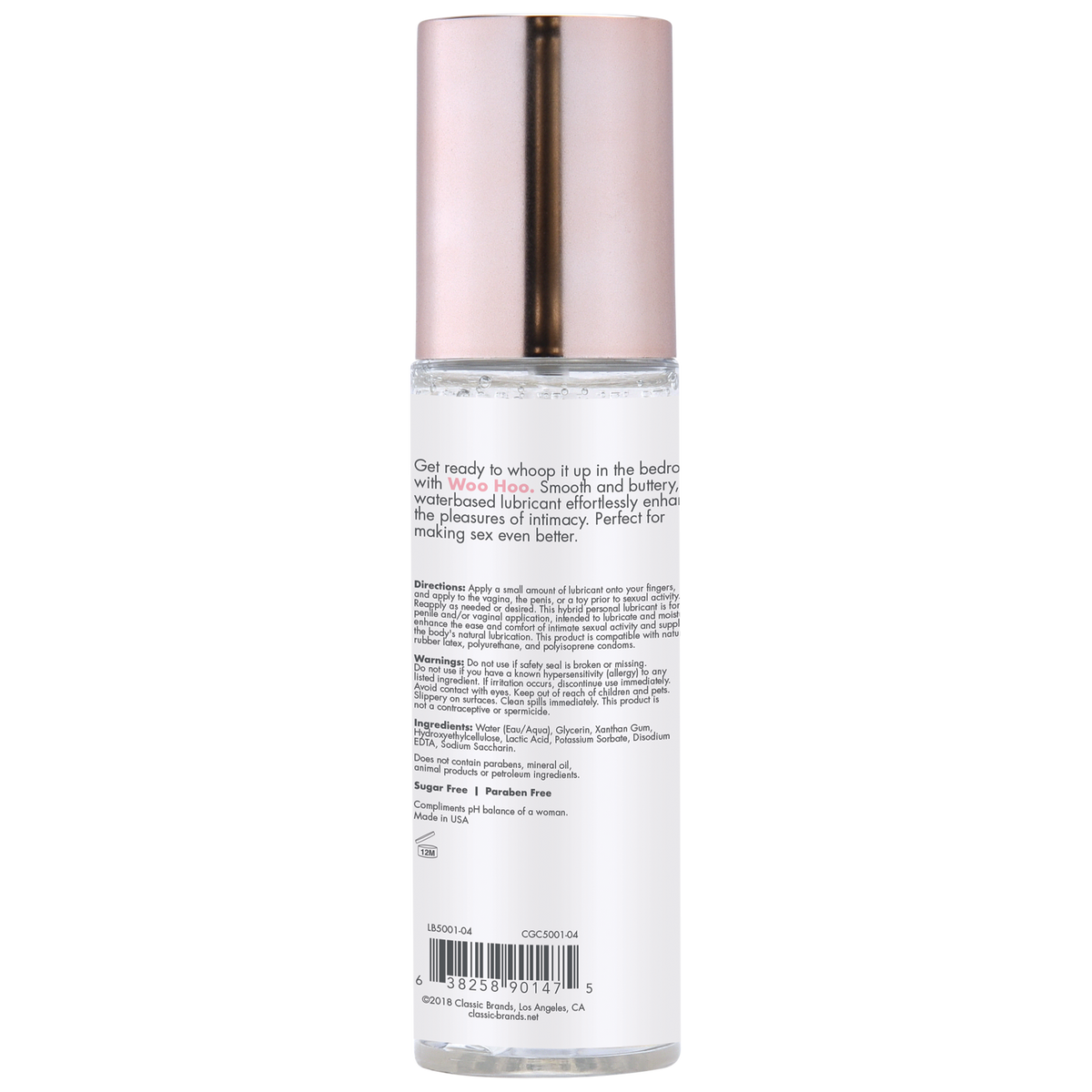 Cgc Woo Hoo Personal Lubricant 4.4 Fl Oz