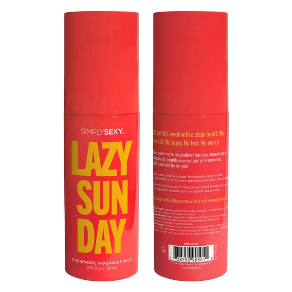 Simply Sexy Pheromone Body Mist 3.35 Fl Oz