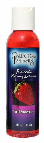 Razzels Warming Lubricant 4 Oz Cherry