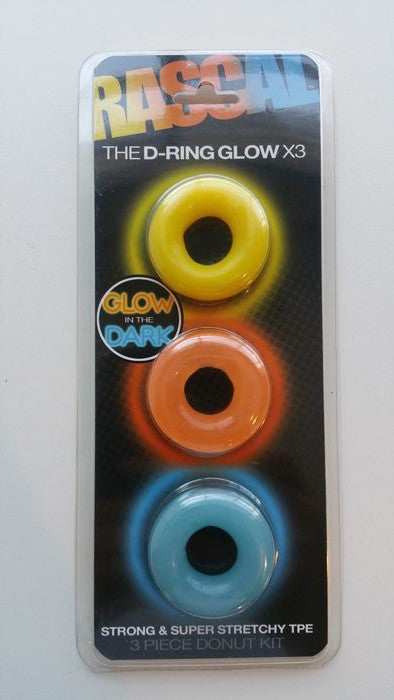 Rascal D Ring Glow X3 Cock Rings Default Title