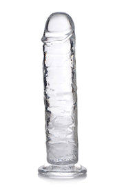 Jock C-thru 8in Clear Dildo Tpe Default Title