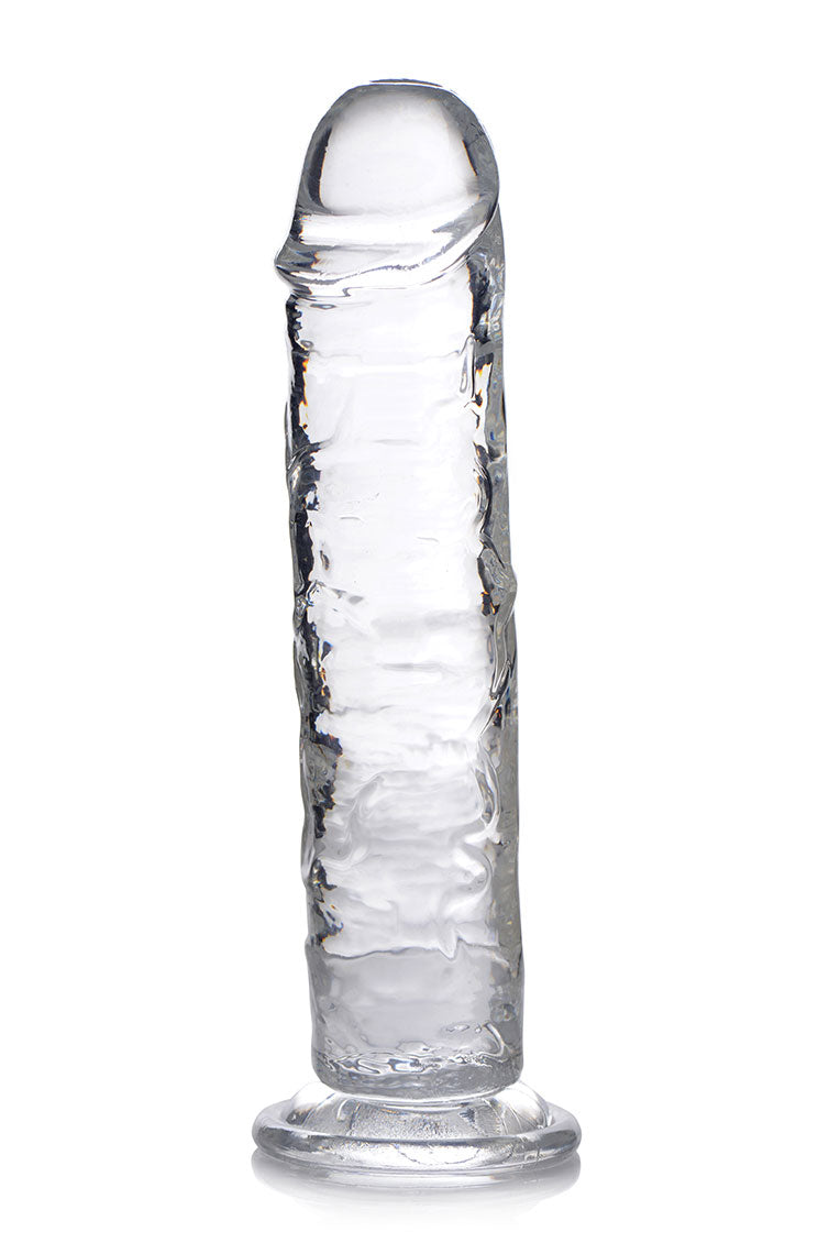 Jock C-thru 8in Clear Dildo Tpe Default Title