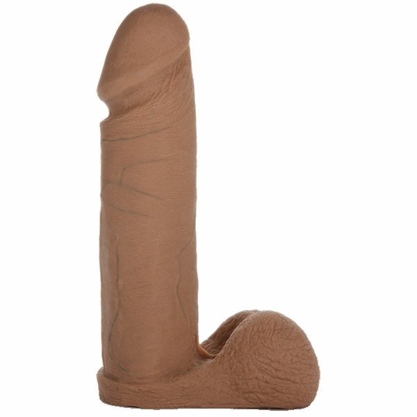 Vac U Lock Ultraskyn Cock 8in Brown