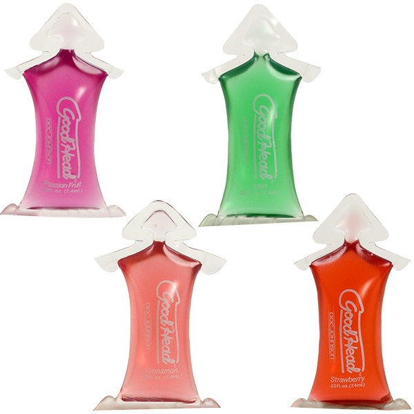 Goodhead Oral Delight Gel Asst 216pc Fishbowl Default Title