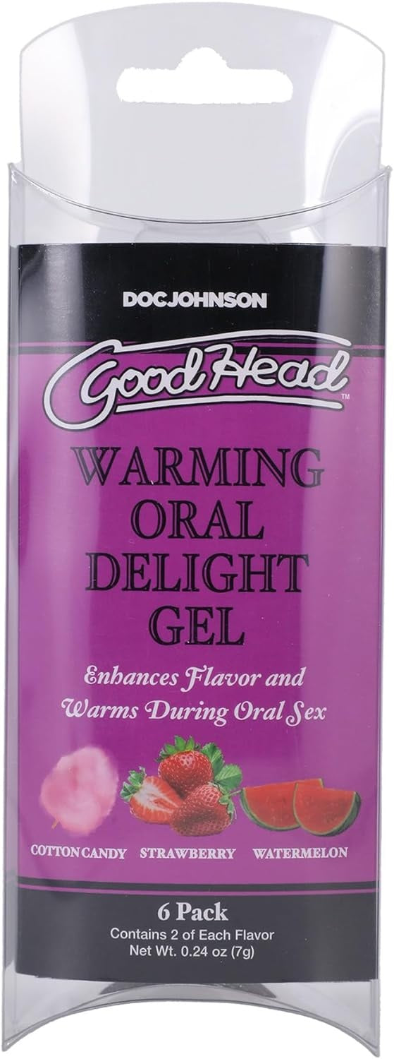 Goodhead Warming Oral Delight Gel 6 Pack Default Title