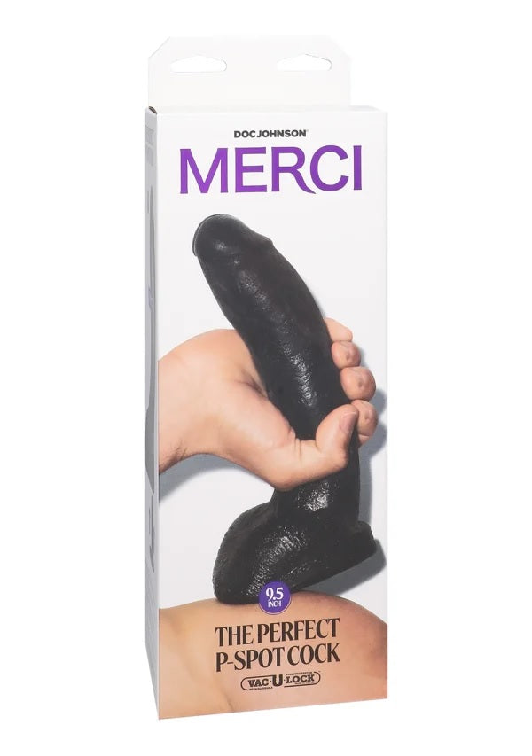 Merci Perfect P-spot Cock Black Default Title