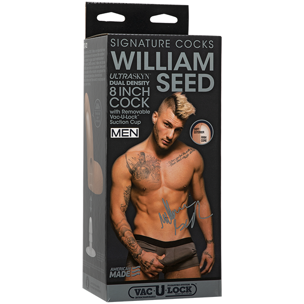 Signature Cocks William Seed 8 In Ultraskyn Default Title