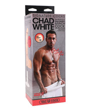 Signature Cocks Chad White 8.5 In Ultraskyn Cock W/ Suction Cup Default Title