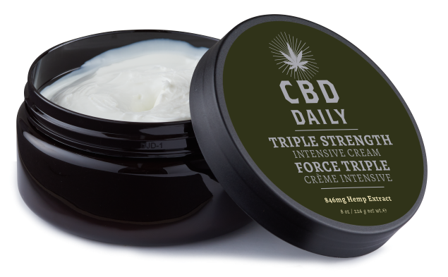 Cbd Daily Intensive Cream Triple Strength 8 Oz Default Title