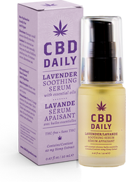 Cbd Daily Soothing Serum In Lavender 20 Ml Default Title