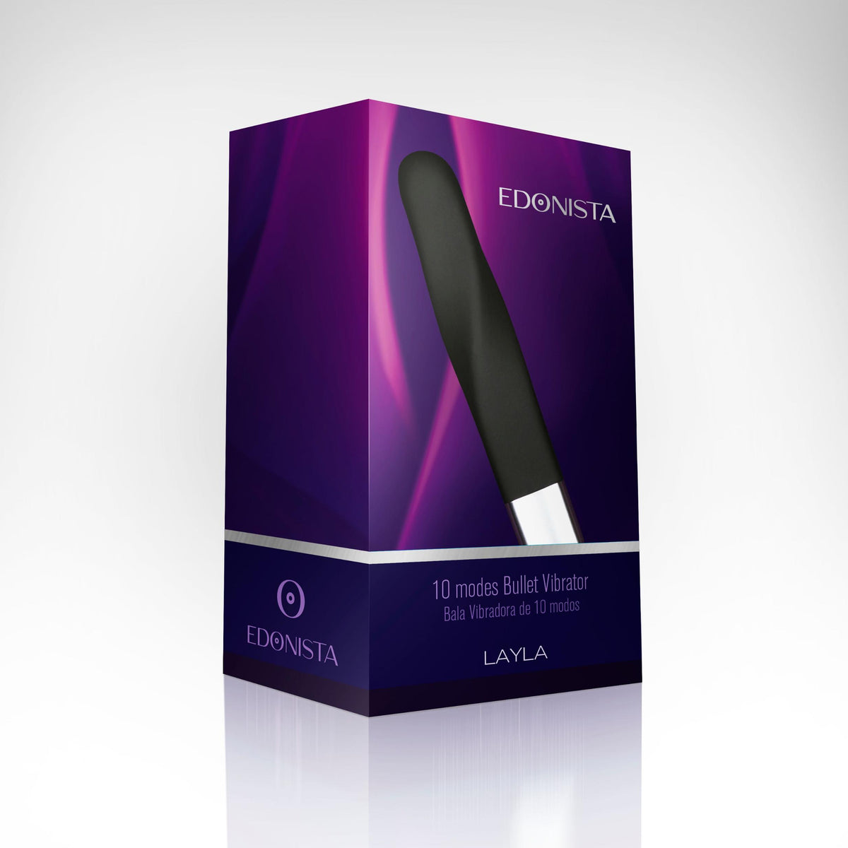 Edonista Layla Silicone Twist Bullet Vibrator Blk