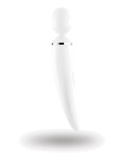 Satisfyer Wand-er Woman White Chrome