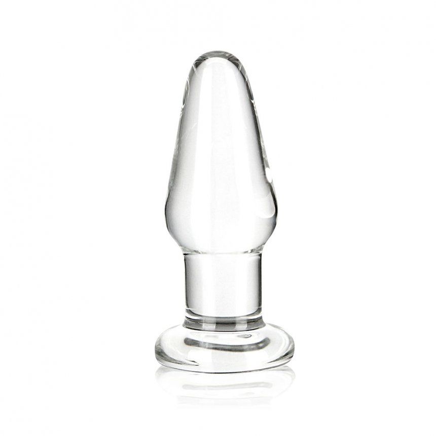 Glas Glass Butt Plug 3.5 " Default Title