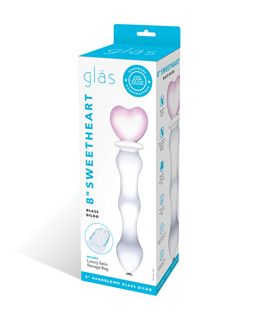 Glas 8 Sweetheart Glass Dildo " Default Title