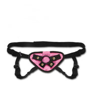 Velvet Knit Strap On Harness Pink Default Title
