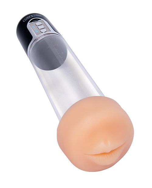 Lux Fetish 2-in-1 Blowjob Auto Sucker & Penis Enlarger Pump