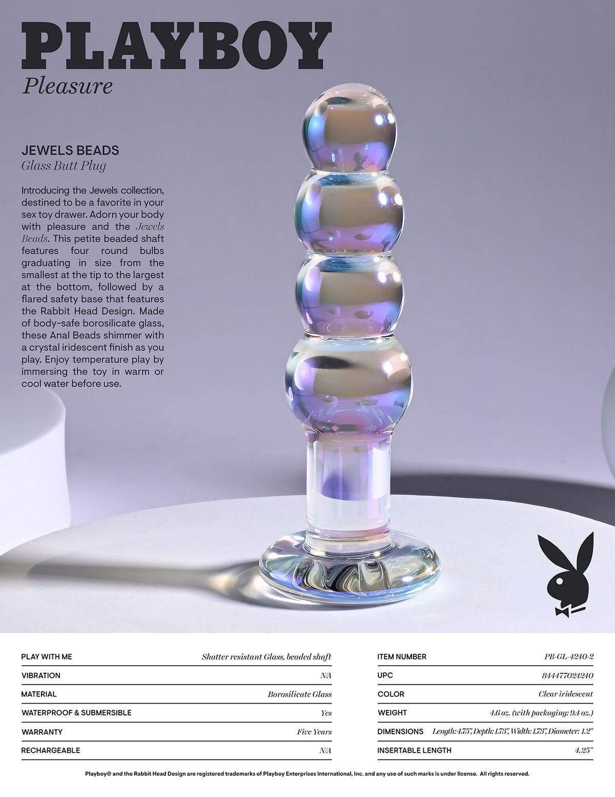 Playboy Jewel Beads