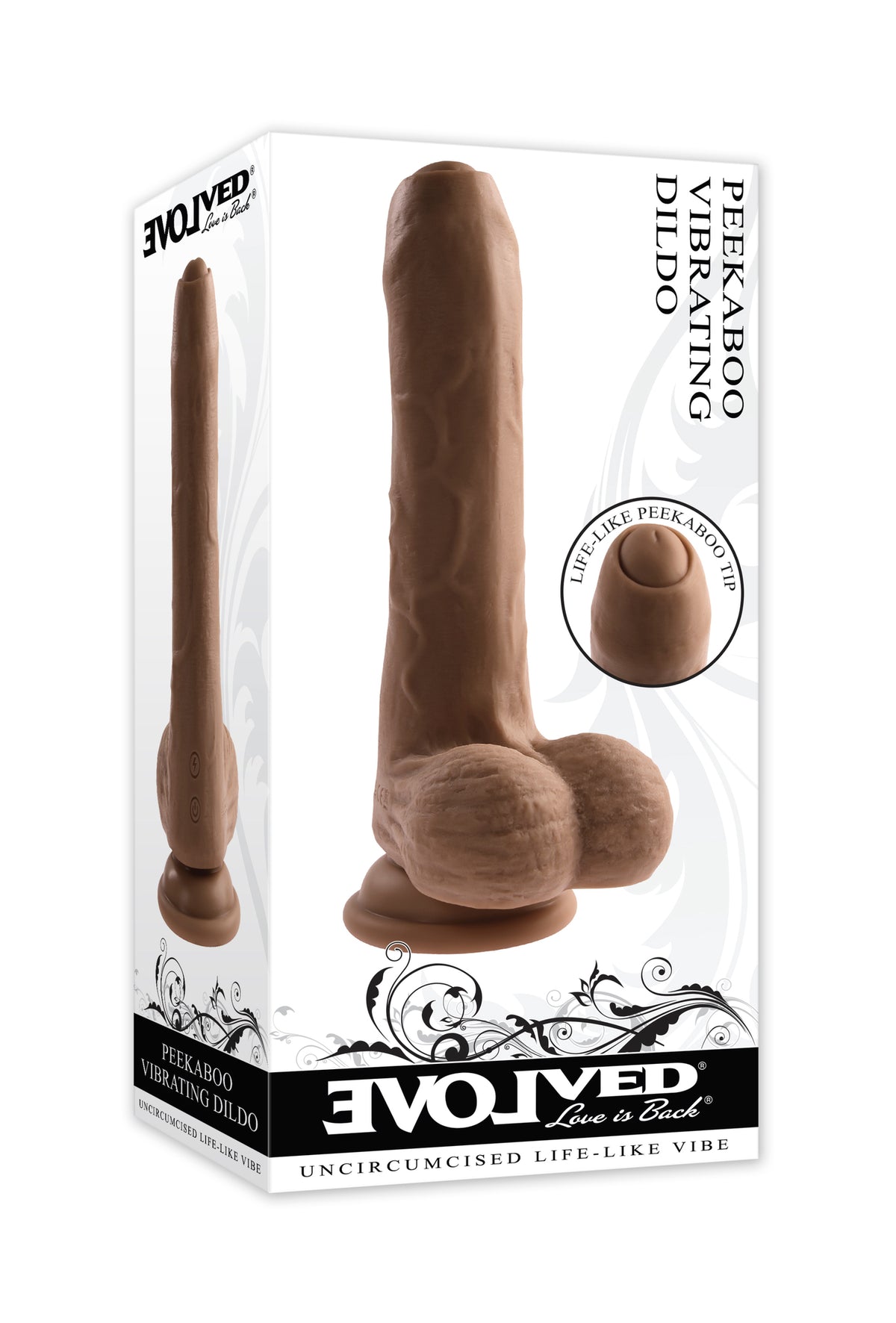 Evolved Peek A Boo Vibrating Dildo