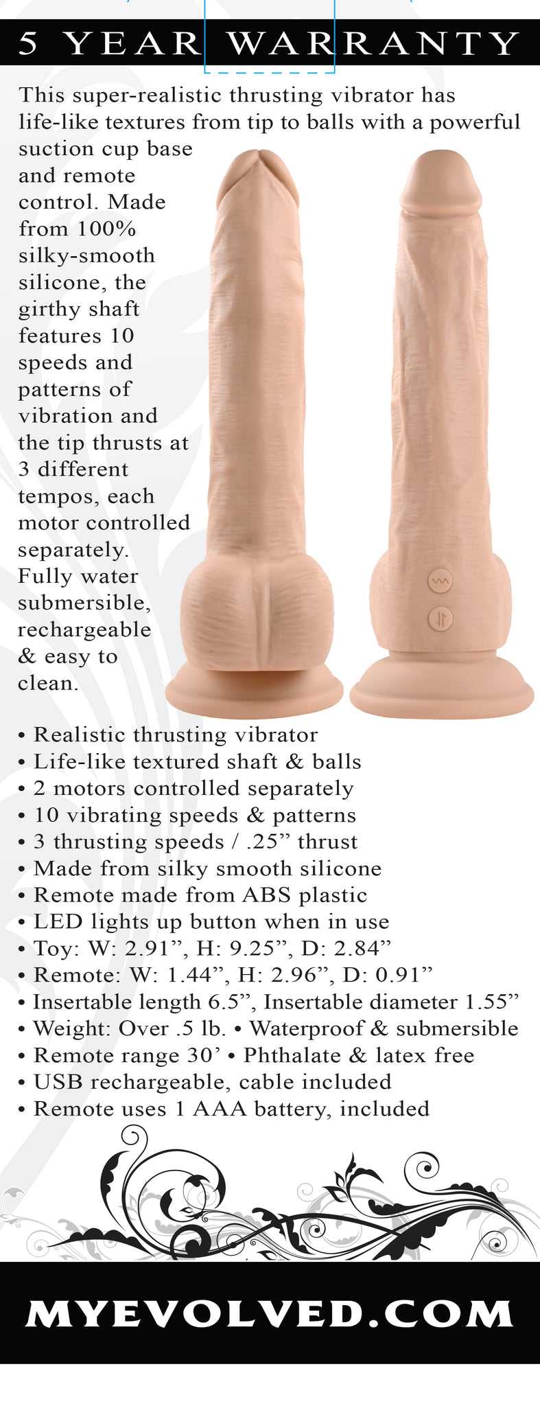 Evolved Thrust In Me Light