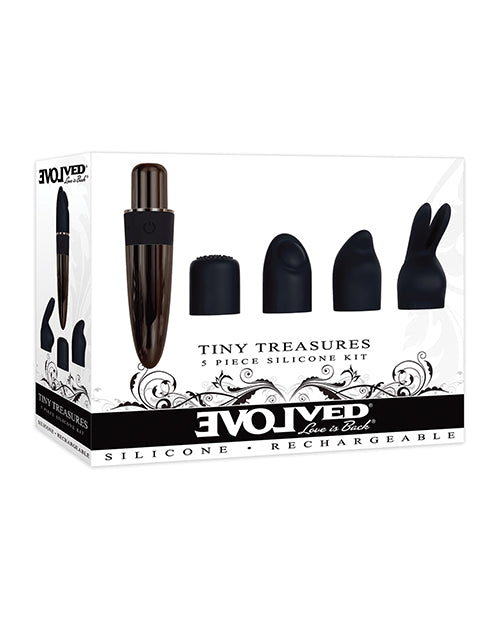 Evolved Tiny Treasures 5 Pc Silicone Vibe Kit Default Title