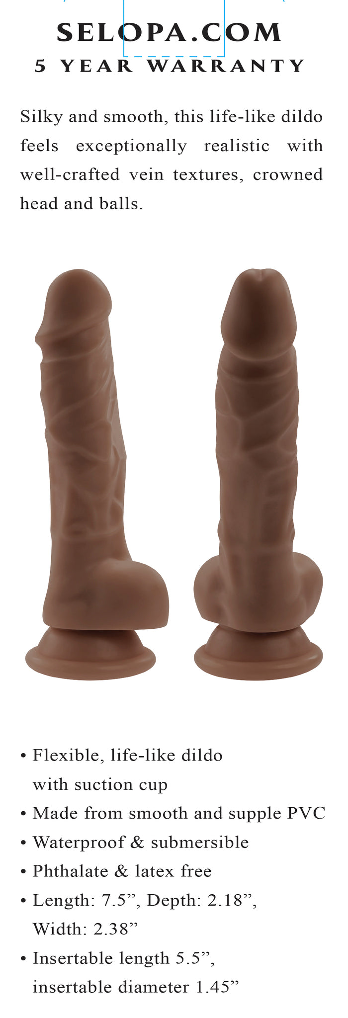 Selopa 6 In Dildo