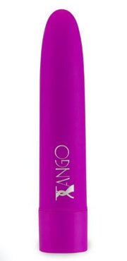 Bloomers Peony Classic Vibrator 5in Purple Default Title