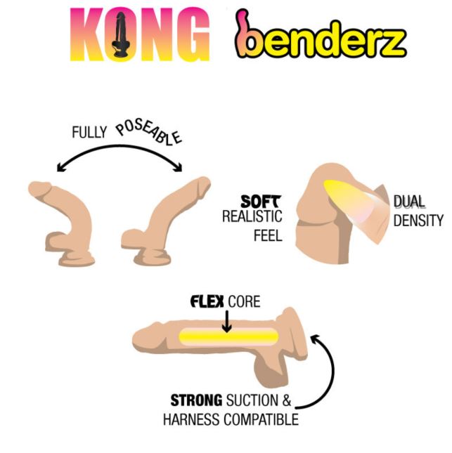 Kong Benderz Dual Density Dong