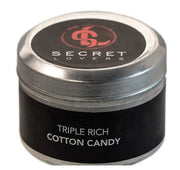 Secret Lovers Cotton Candy Mini Edible Massage Candle 1oz Default Title