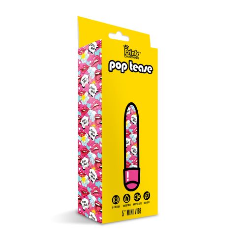 Prints Charming Pop Tease 5in Mini Vibe Kiss Me Pink Default Title